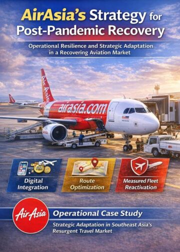 Case Study : AirAsia- Operational Resilience and Digital Transformation in a Post-Pandemic Environment