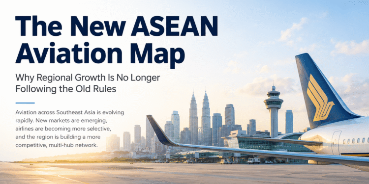 The New ASEAN Aviation Map: Why Regional Growth Is No Longer Following the Old Rules