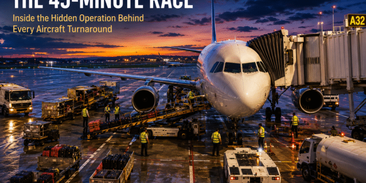 The 45-Minute Race: Inside the Hidden Operation Behind Every Aircraft Turnaround