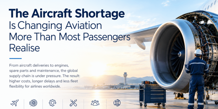 The Aircraft Shortage Is Changing Aviation More Than Most Passengers Realise
