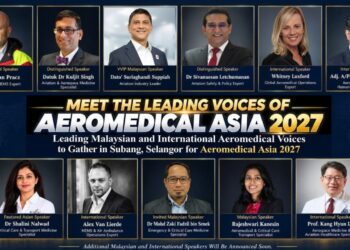 Leading Malaysian, Asian and International Aeromedical Voices to Gather in Subang, Selangor  for Aeromedical Asia 2027