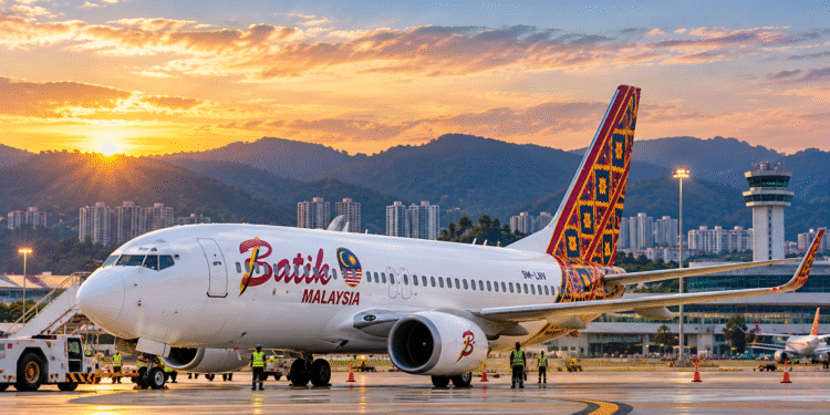 Batik Air Boeing 737 Diverts to Penang Following Reported Engine Problem; 114 Passengers Safe