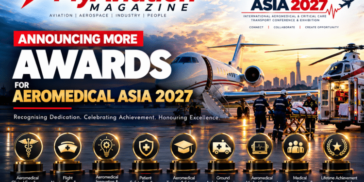 AEROMEDICAL ASIA 2027 TO INTRODUCE ADDITIONAL EXCELLENCE AWARDS