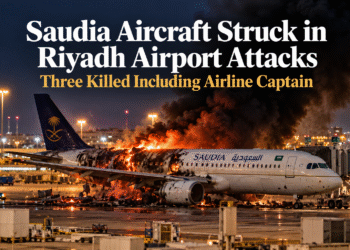 Saudia Aircraft Struck in Riyadh Airport Attacks, Three Killed Including Airline Captain