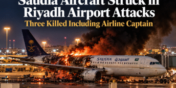 Saudia Aircraft Struck in Riyadh Airport Attacks, Three Killed Including Airline Captain
